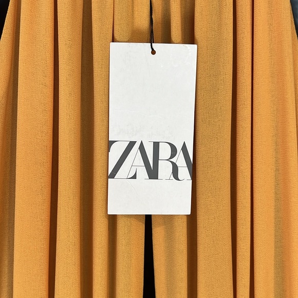 Zara Dress | Yellow | Size M | sleeveless | elastic waist | Never Worn - Picture 2 of 10